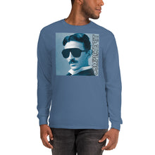 Load image into Gallery viewer, Men’s Long Sleeve cool tesla Shirt