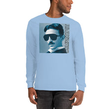 Load image into Gallery viewer, Men’s Long Sleeve cool tesla Shirt