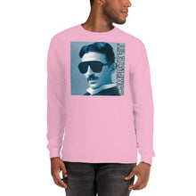 Load image into Gallery viewer, Men’s Long Sleeve cool tesla Shirt