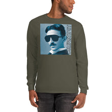 Load image into Gallery viewer, Men’s Long Sleeve cool tesla Shirt