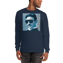 Load image into Gallery viewer, Men’s Long Sleeve cool tesla Shirt
