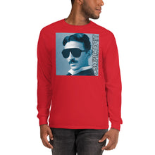 Load image into Gallery viewer, Men’s Long Sleeve cool tesla Shirt