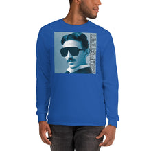 Load image into Gallery viewer, Men’s Long Sleeve cool tesla Shirt